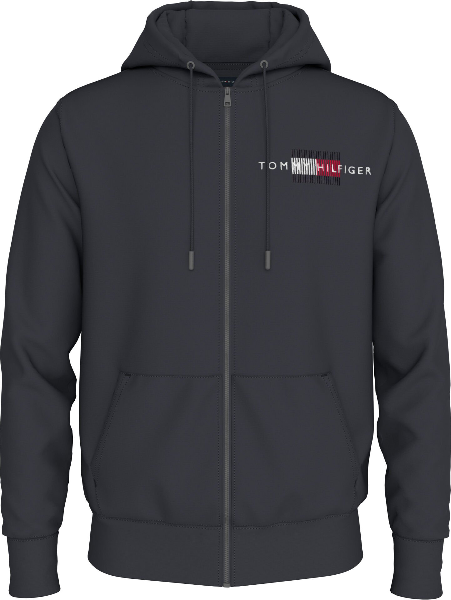 HILFIGER FLAG EMBRO ZT HOODY