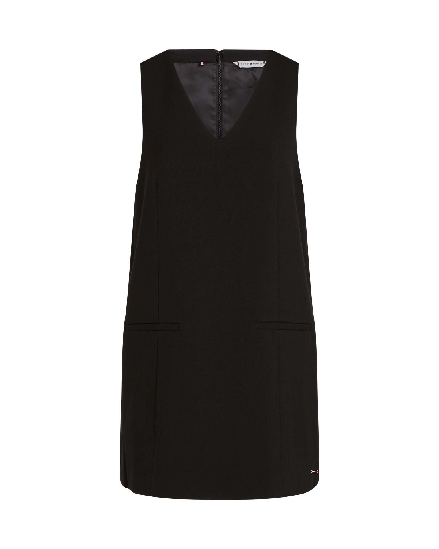 PUNTO V-NK NS MINI SHIFT DRESS