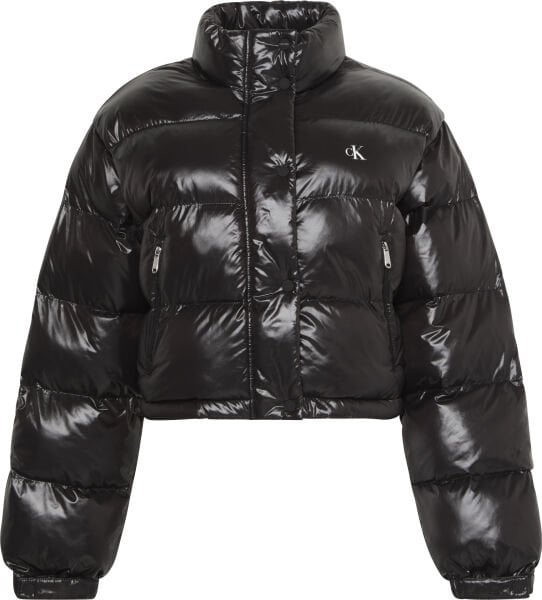 SHINE CROP PUFFER JACKET