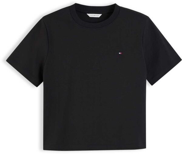 BOXY INTERLOCK SS CNK TEE