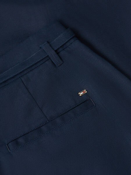LINEN BLEND WIDE LEG PANT