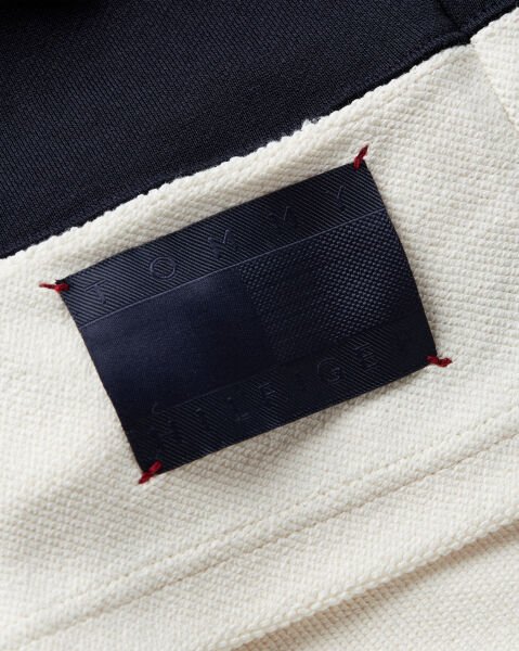 T1 BOXY BRETON STRIPE HALF ZIP