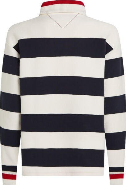 T1 BOXY BRETON STRIPE HALF ZIP