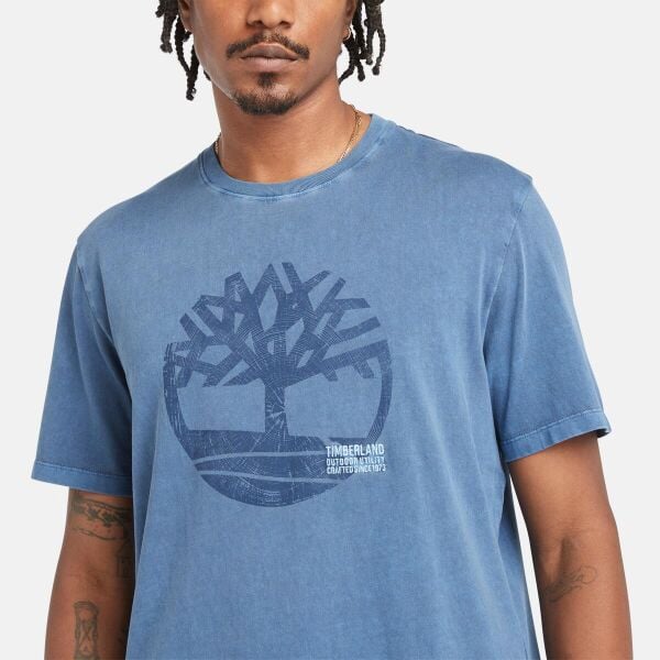 Garment Dye Logo Graphic Tee