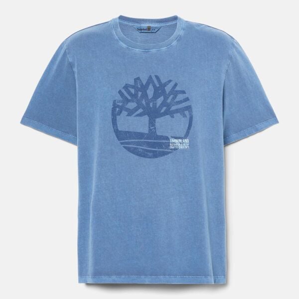 Garment Dye Logo Graphic Tee