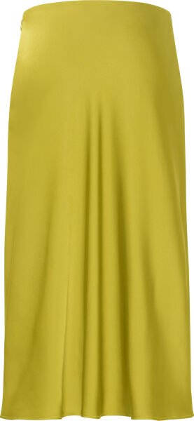 MATTE SHINE SATIN MIDI SKIRT