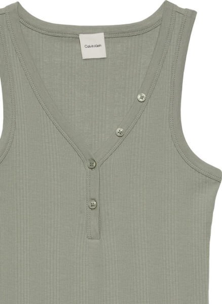 SL VARIGATED RIB VNECK HENLEY