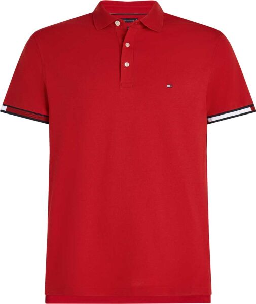 FLAG CUFF SLIM POLO