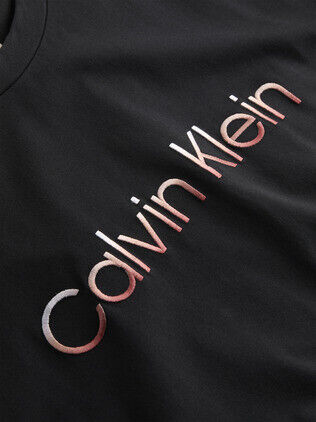 RAISED OMBRE EMBROIDERY T-SHIR