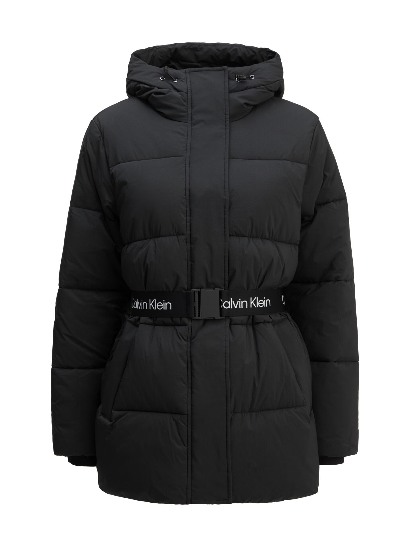 BELTED MIDWEIGHT PUFFER
