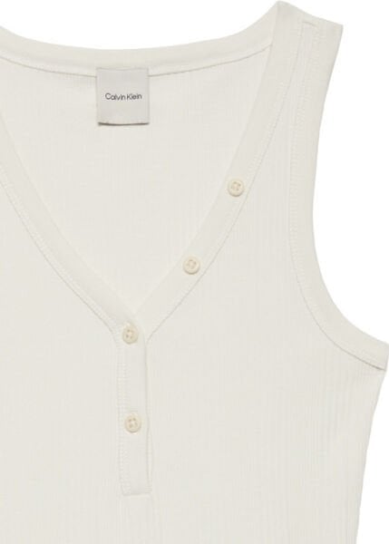 SL VARIGATED RIB VNECK HENLEY