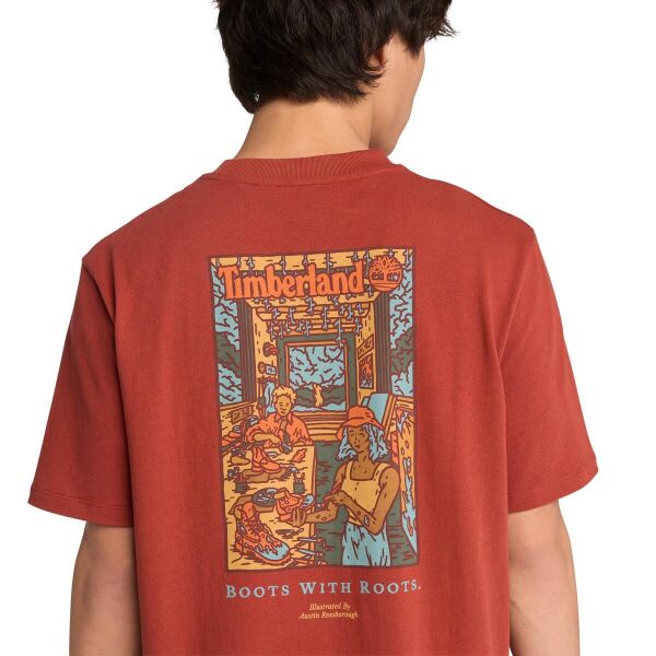 Washed Boot Lab Back Graphic Tee