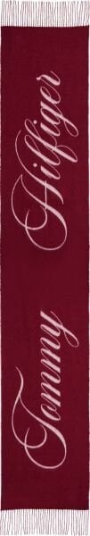 TOMMY SCRIPT LOGO SCARF