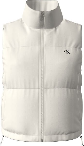 HIGH-SHINE PUFFER VEST