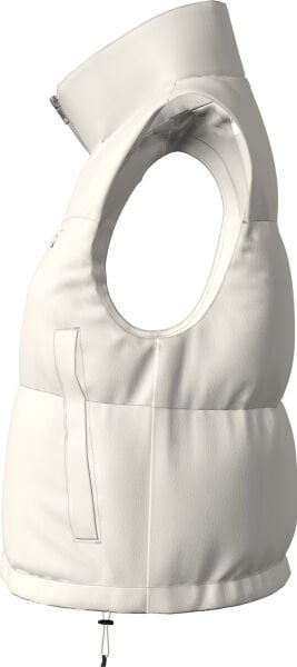 HIGH-SHINE PUFFER VEST