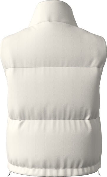 HIGH-SHINE PUFFER VEST