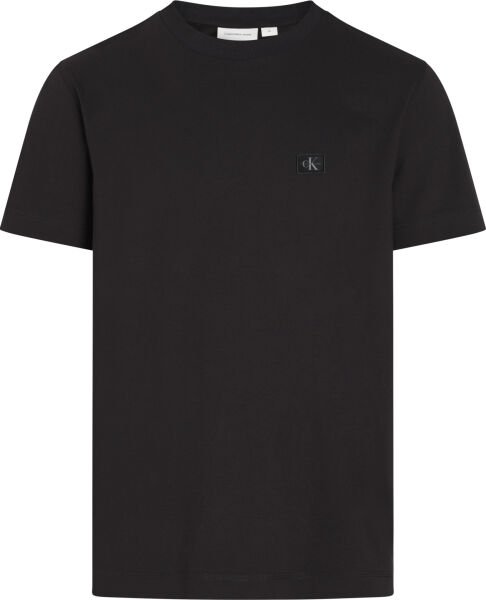 WOVEN LABEL REGULAR TEE Siyah - XXL