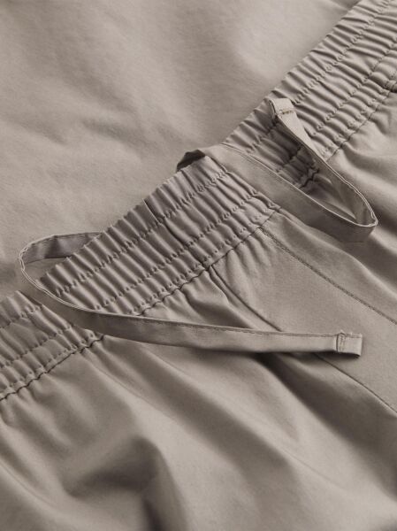COTTON-STRETCH PULL UP SHORT