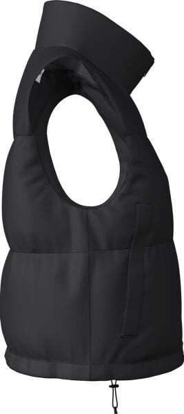 HIGH-SHINE PUFFER VEST