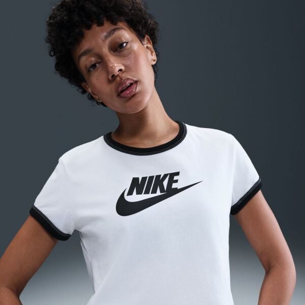 W NSW SS RINGER TEE VNTG RUN