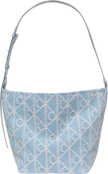 EMBLEM AOP DENIM BUCKET