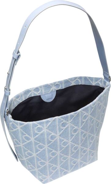 EMBLEM AOP DENIM BUCKET