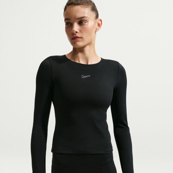 W NK LS FITTED TOP GLS