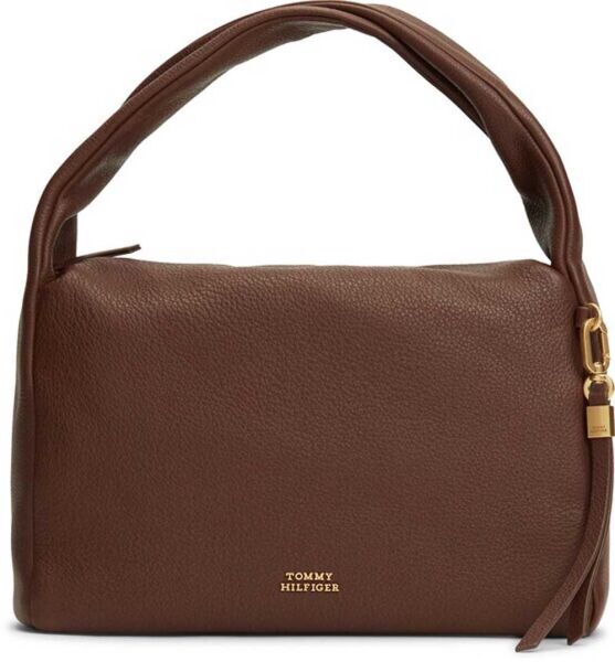 CITY LEATHER SHOULDER BAG