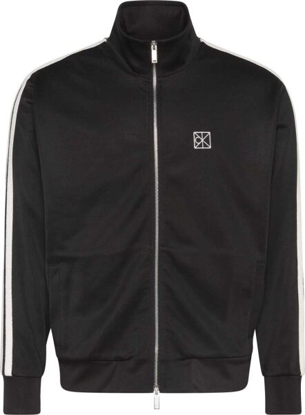 DBL KNIT STRIPE TRACK JACKET