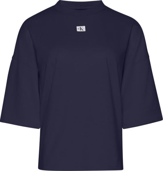 SS WOVEN LABEL OVERSIZED TEE