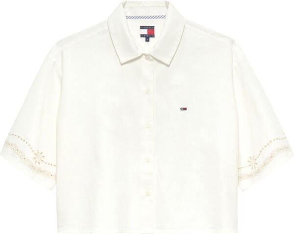 TJW BRODERIE LINEN SHIRT