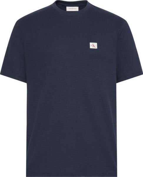 SS WAFFLE BADGE CREWNK TEE