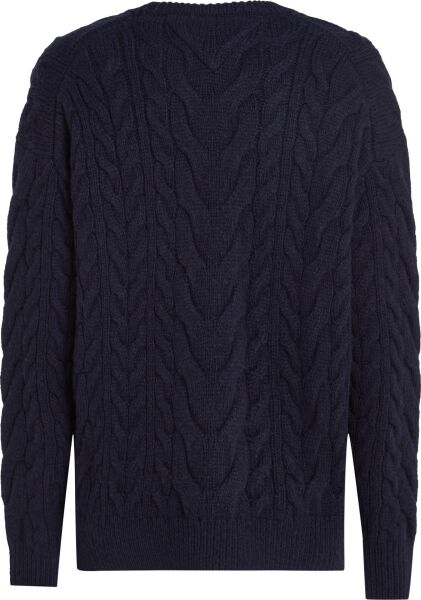 CABLE FLAG SWEATER