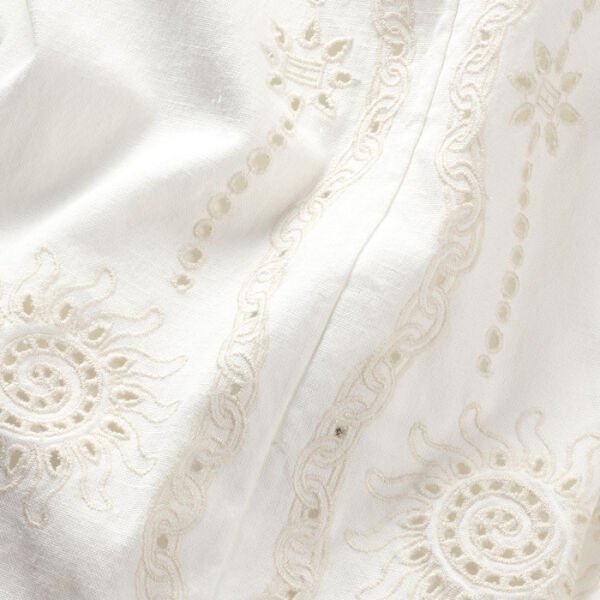 TJW BRODERIE LINEN PANTS