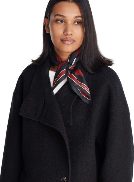 TH HERITAGE SCRIPT SILK SCARF