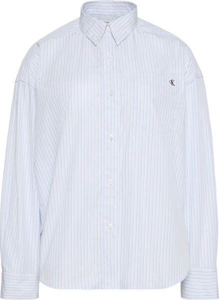 YARNDYE COTTON POPLIN CROPPED