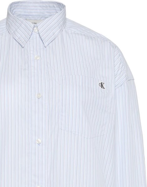 YARNDYE COTTON POPLIN CROPPED