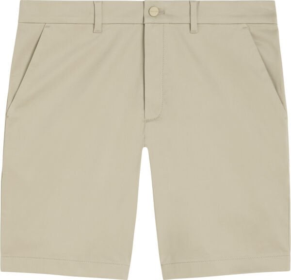 SATEEN STRETCH SLIM SHORT