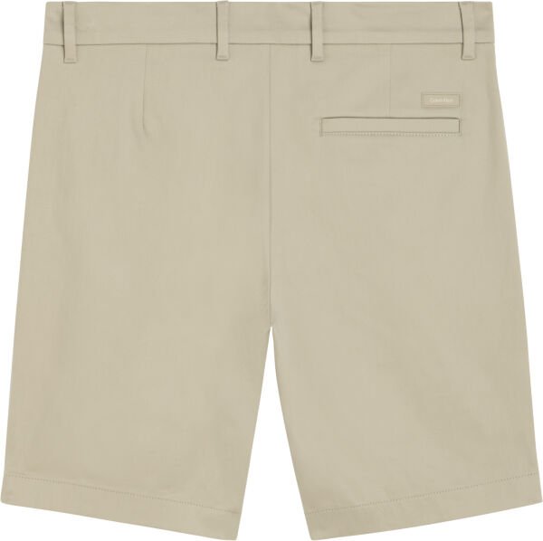 SATEEN STRETCH SLIM SHORT