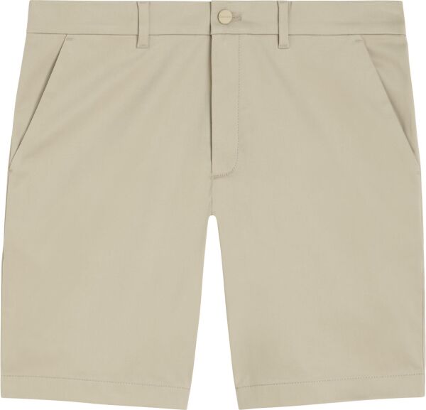 SATEEN STRETCH SLIM SHORT