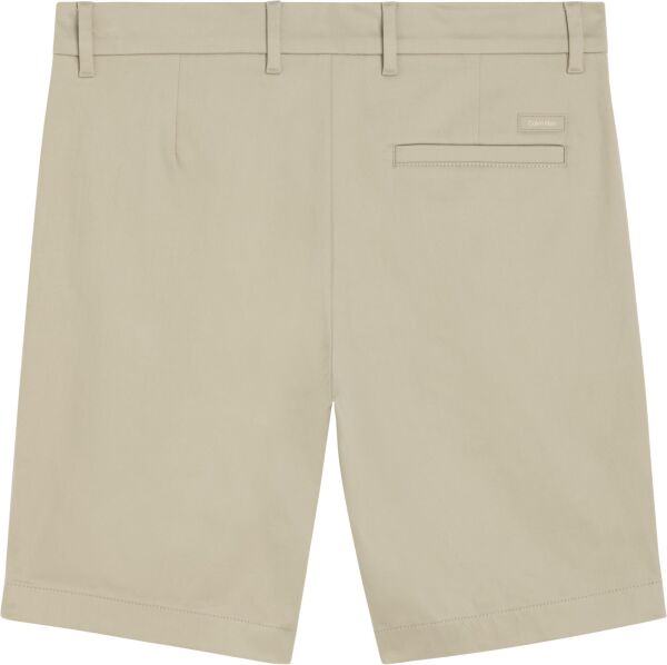 SATEEN STRETCH SLIM SHORT