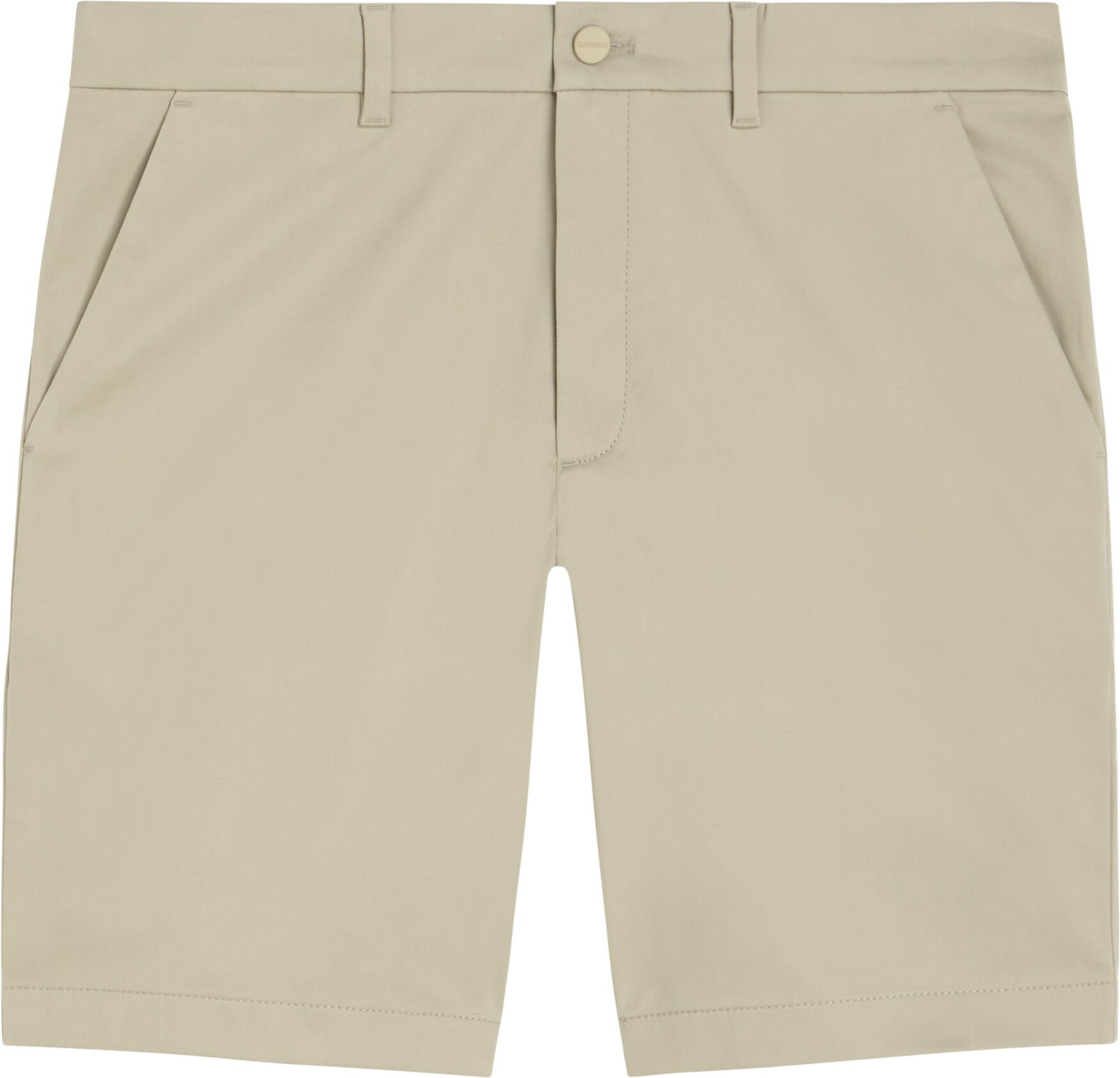 SATEEN STRETCH SLIM SHORT