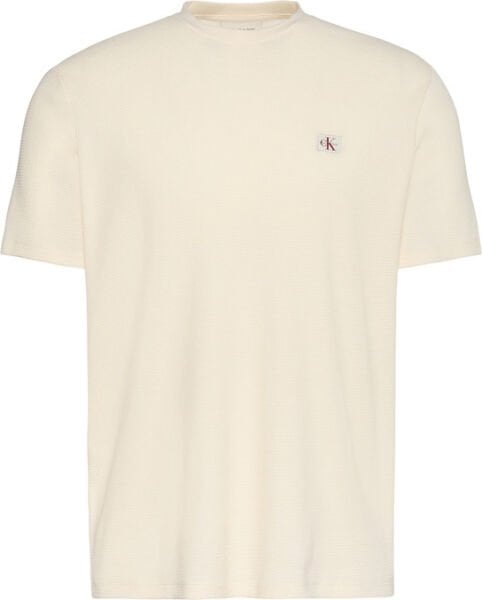 SS WAFFLE BADGE CREWNK TEE