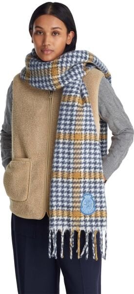 TH CREST FLUFFY SCARF