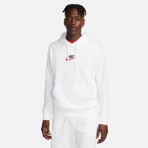 M NK CLUB+ FT PO HOODIE LBR
