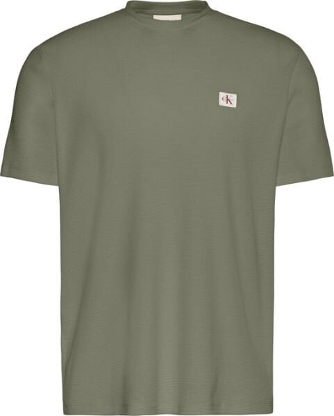 SS WAFFLE BADGE CREWNK TEE