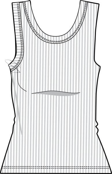 A- Modal Rib Tank (essential)
