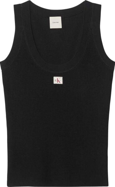 WOVEN LABEL TANK