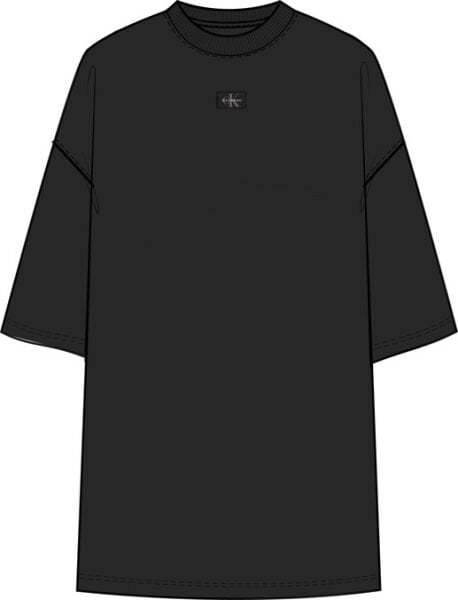 SS WOVEN LABEL OVERSIZED TEE D