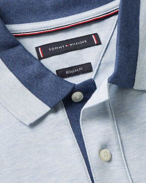 CONTRAST COLLAR BLOCK REG POLO